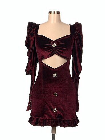 Vintage Love Kısa Elbise %70 İndirimli.