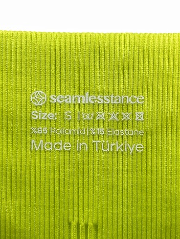 s Beden sarı Renk Vintage Love Tayt / Spor taytı %70 İndirimli.