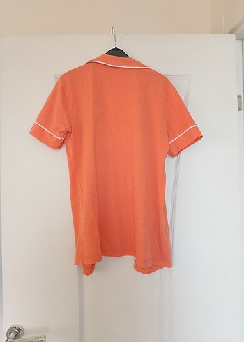 Diğer Turuncu Kısa Kollu Pijama üstü M beden