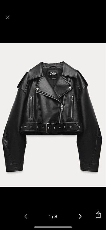 ZARA DERİ CEKET