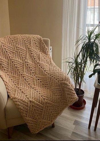 Alize puffy battaniye - Görsel 5