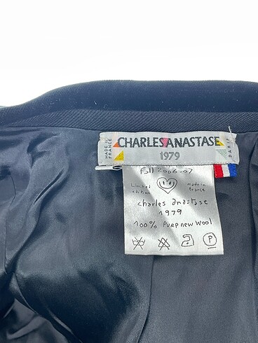 m Beden siyah Renk Charles Anastase Blazer p İndirimli.