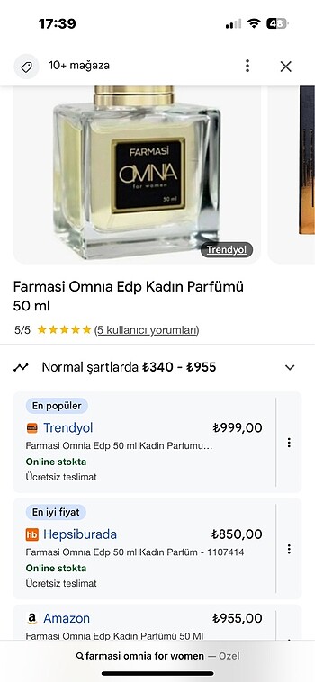 Farmasi Omnia For Women