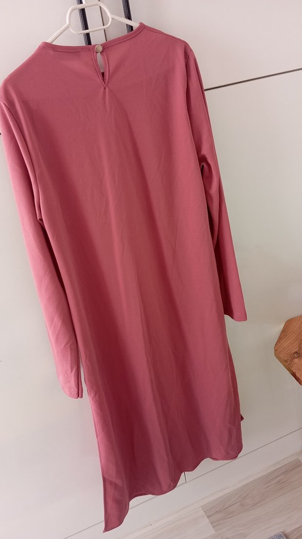 Pembe Uzun Kollu Kadın ikili takım - Görsel 5