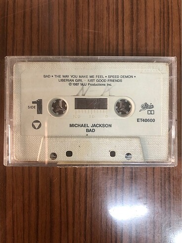 Michael Jackson Bad Kaset
