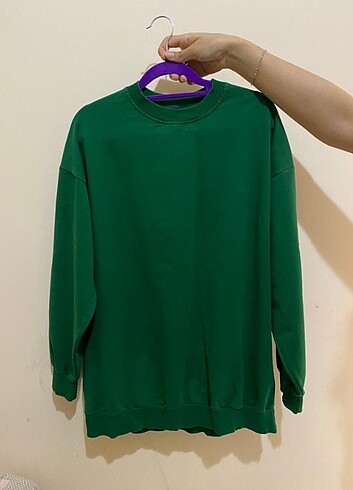 yeşil sweatshirt 
