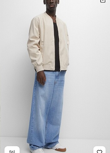 Pull and Bear Suni süet bomber ceket
