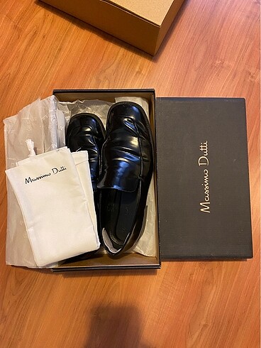 Massimo Dutti Massimo Dutti Gerçek Deri Loafer
