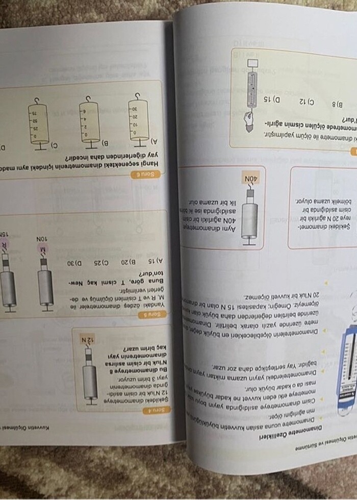 5. Sınıf fen bilimleri soru bankası - Görsel 2
