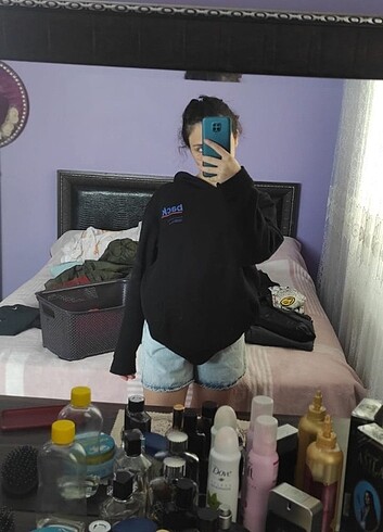 Trendyol siyah sweatshirt 
