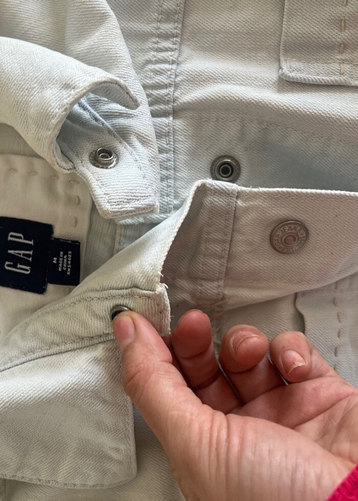 GAP Kot çeket kısakollu - Görsel 3