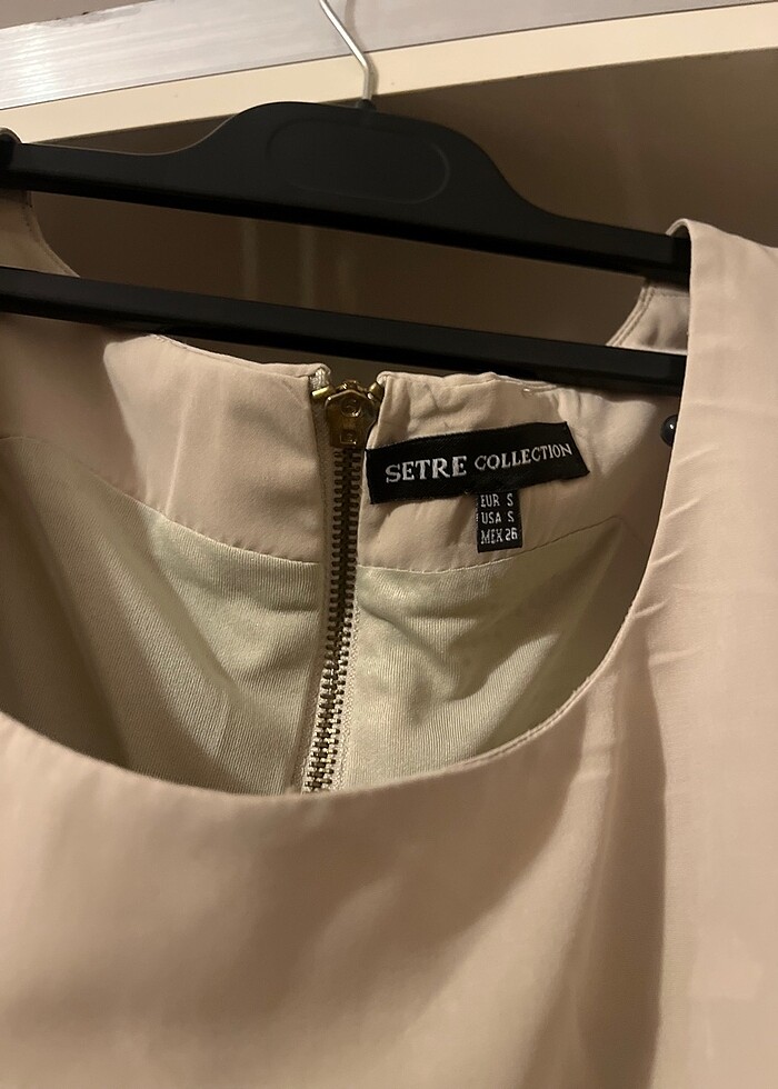 Abiye  elbise krem - Görsel 2