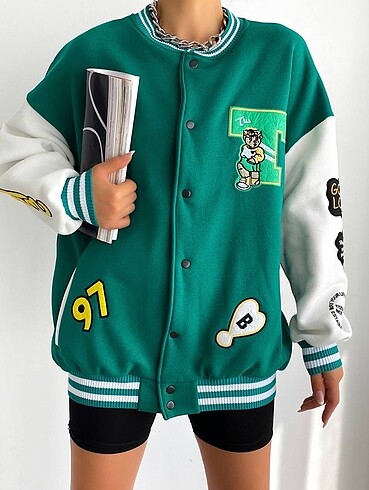 Oversize Kolej Ceket
