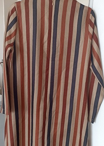 Düğmeli Çizgili tunik - Görsel 5