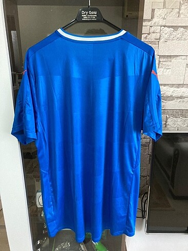 xl Beden mavi Renk Glasgow Rangers Puma Orijinal Forma