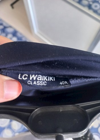 LC Waikiki Lacivert parçalı etek