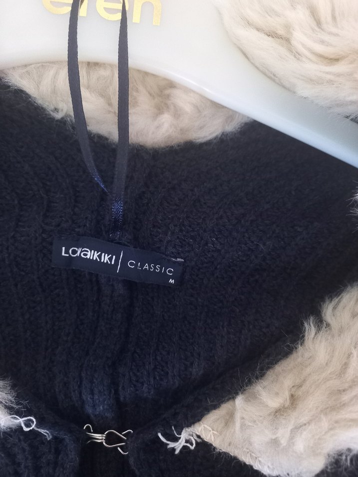 Kürklü panço - Görsel 3