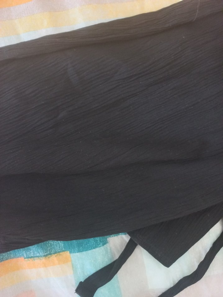 Siyah likralı triko elbise - Görsel 3