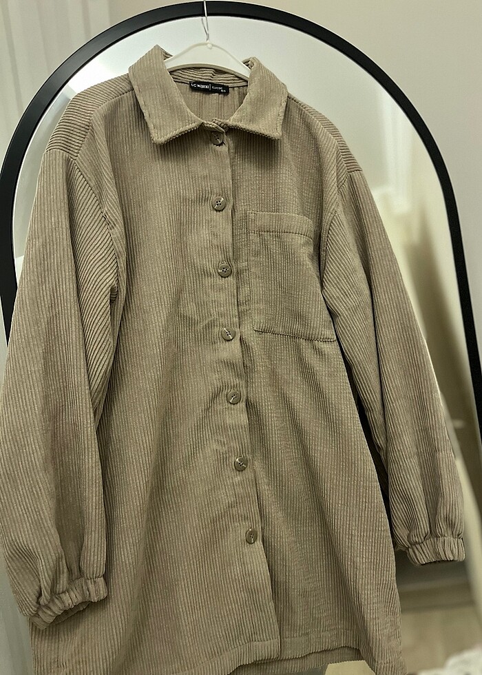 Kışlık Oversize gömlek - Görsel 4