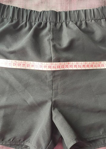 Siyah Kadın deniz Şortu - Görsel 5