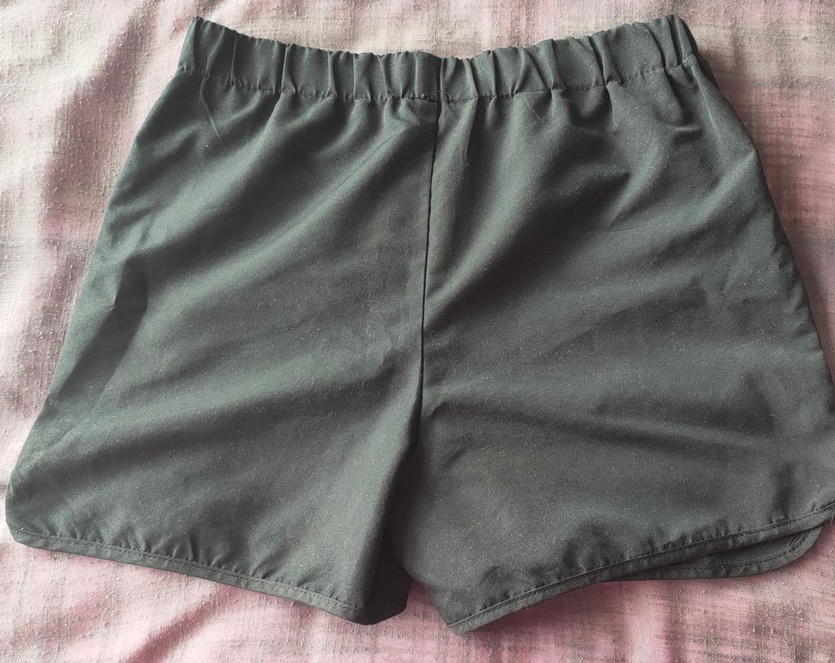 Siyah Kadın deniz Şortu - Görsel 3