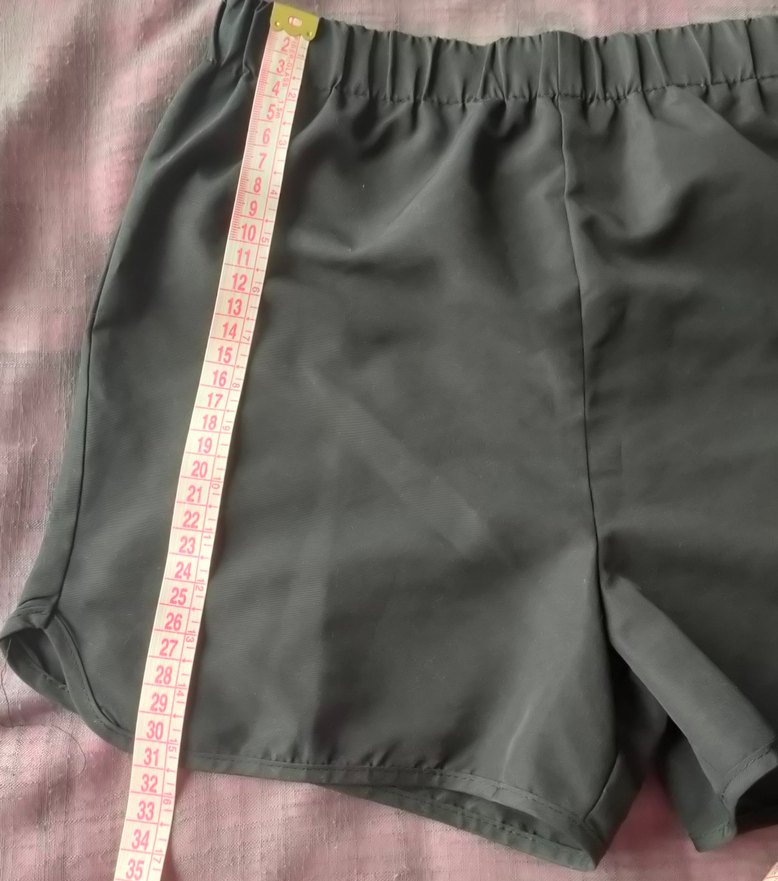 Siyah Kadın deniz Şortu - Görsel 4