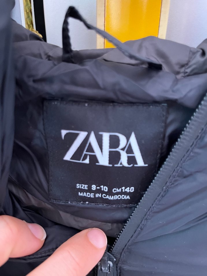 Erkek Çocuk Siyah Şişme Mont Yüksek Yaka - Görsel 5