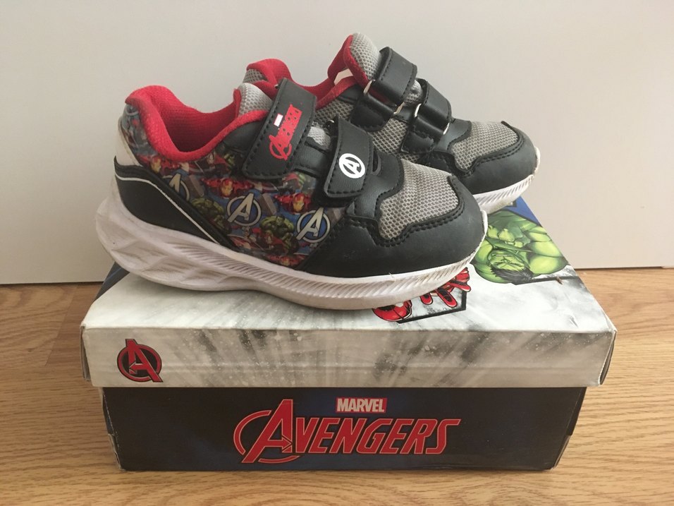 Gri Avengers Erkek Çocuk Spor Ayakkabısı - Görsel 2