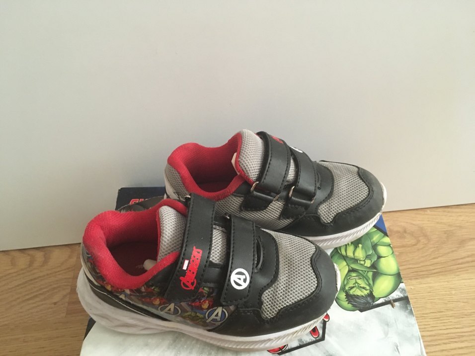 Gri Avengers Erkek Çocuk Spor Ayakkabısı - Görsel 3