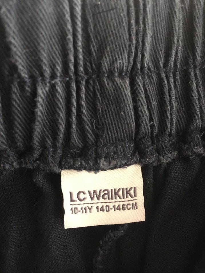 Lacivert Mini Kot Etek - Görsel 3