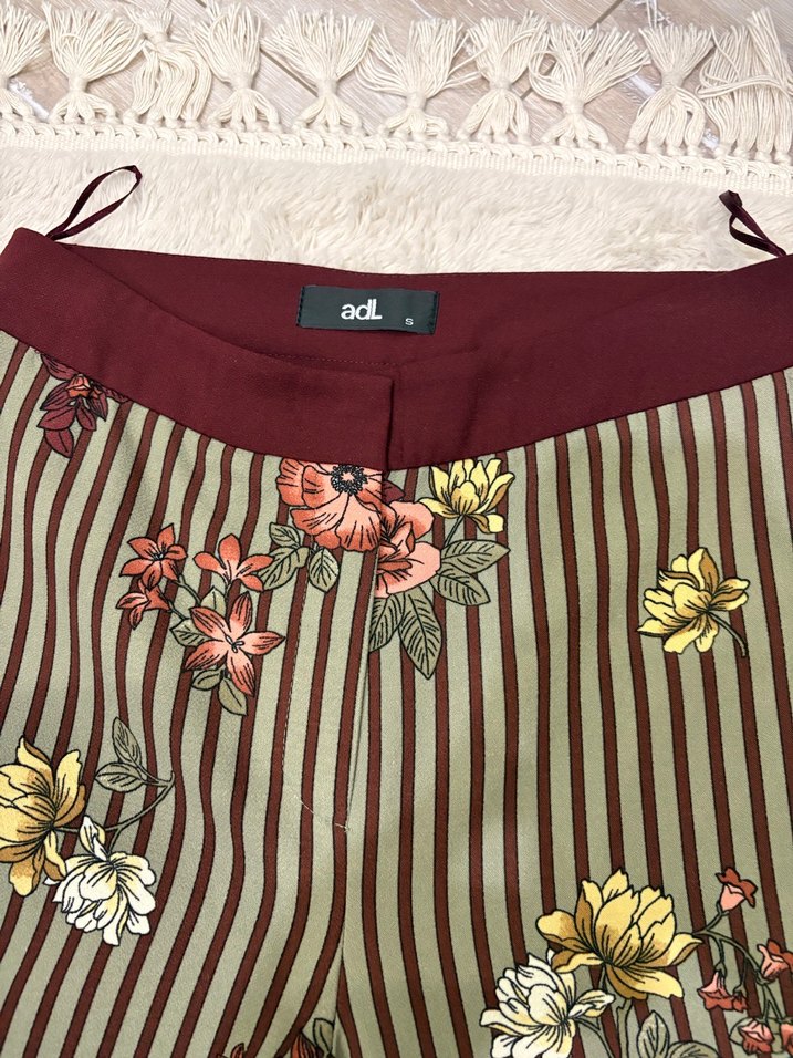 Adil Işık ÇiçekliKumaş Pantolon - Görsel 3