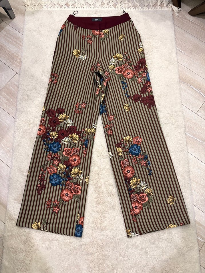 Adil Işık ÇiçekliKumaş Pantolon - Görsel 2
