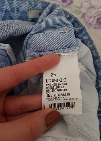 LC WAIKIKI MOM JEAN PANTOLON - Görsel 2