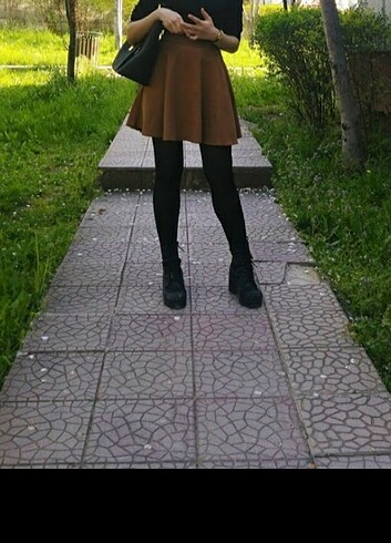 TRENDYOLMİLLA TABA ÇAN ETEK - Görsel 3