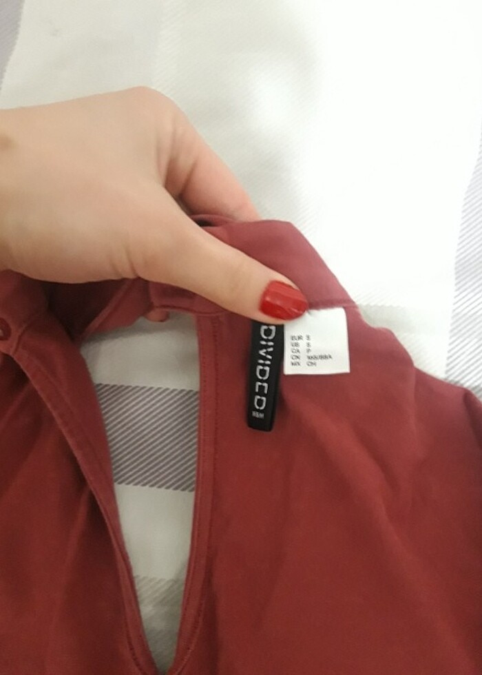 H&M GÜL KURUSU BLUZ - Görsel 2
