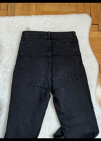 ZARA DÜĞMELİ SİYAH JEAN  - Görsel 5