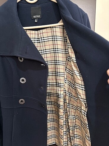 LACİVERT KAŞE KABAN - Görsel 8