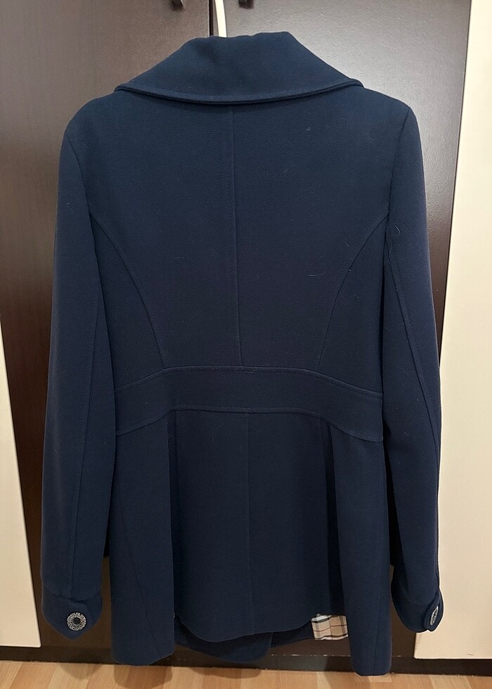 LACİVERT KAŞE KABAN - Görsel 5