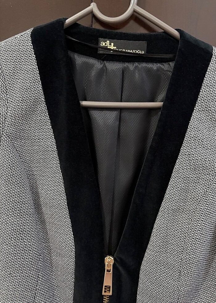 ADİL IŞIK FERMUARLI BLAZER CEKET - Görsel 3