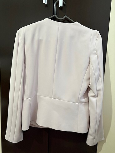 MANGO PUDRA PEMBESİ BLAZER CEKET - Görsel 2