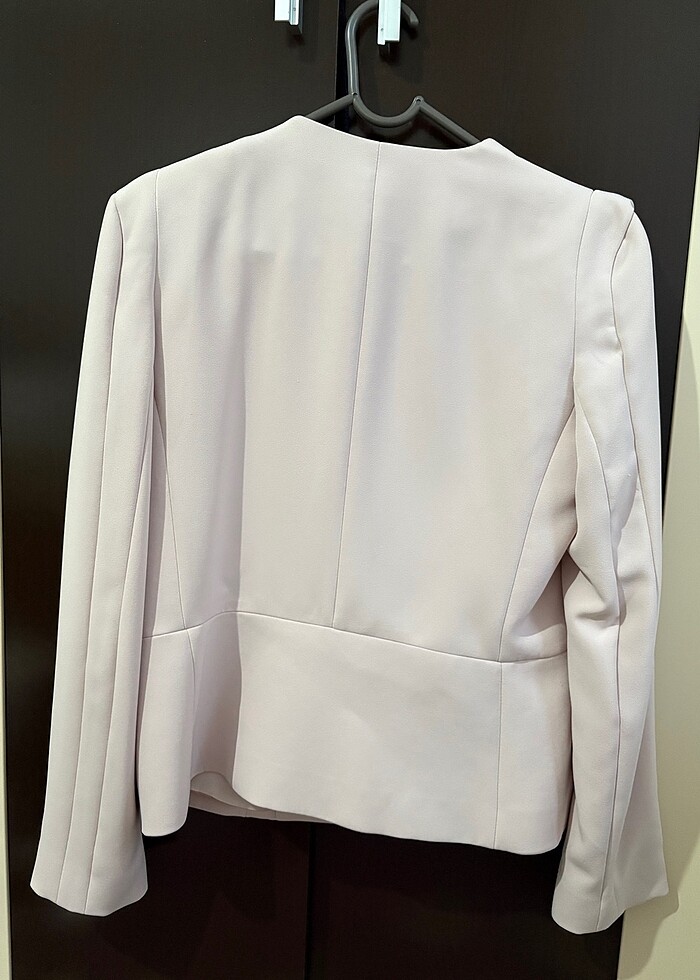 MANGO PUDRA PEMBESİ BLAZER CEKET - Görsel 2