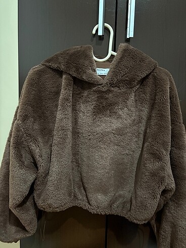 BERSHKA PELUŞ SWEATSHİRT - Görsel 5