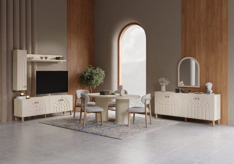 MASA SANDALYE TV ÜNİTESİ KONSOL (FİYATI TEMSİLİDİR) - Görsel 2