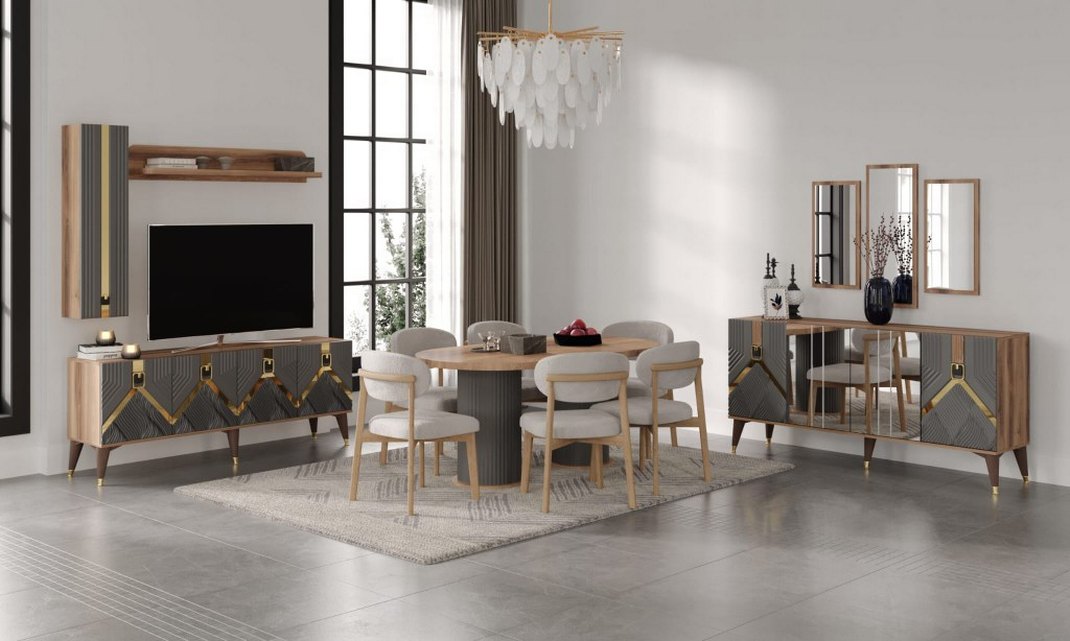 MASA SANDALYE TV ÜNİTESİ KONSOL (FİYATI TEMSİLİDİR) - Görsel 5