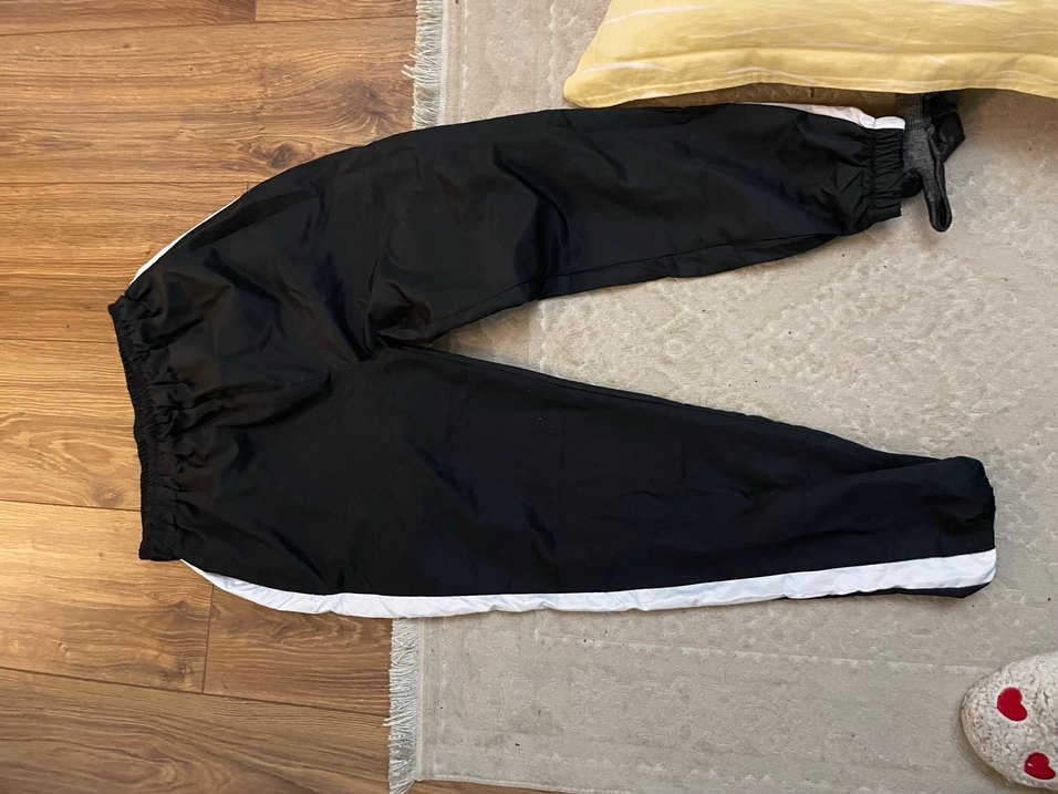 Siyah Beyaz Zebra Desenli eşofman takımı - Görsel 5