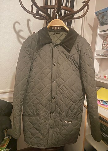 Düğmeli haki Midi Mont - Görsel 3