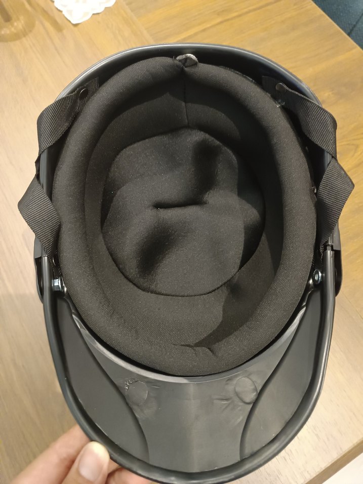 Sıfır Siyah Motosiklet Kaskı Siperlikli - Görsel 2