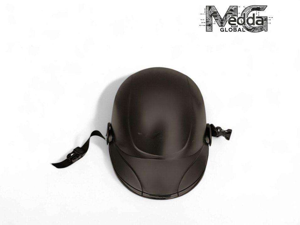 Sıfır Siyah Motosiklet Kaskı - Görsel 4