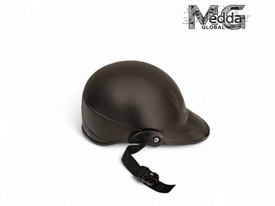 Sıfır Siyah Motosiklet Kaskı - Görsel 3