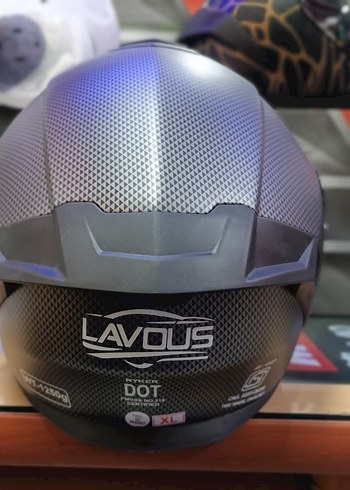 SIFIR ÇENE AÇILIR LAVOUS MOTOSİKLET KASKI - Görsel 4